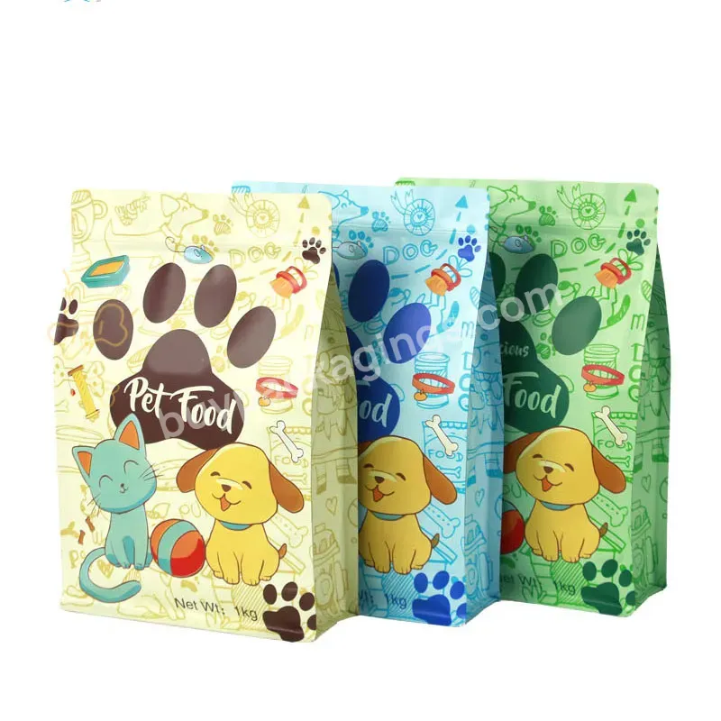 High Quality Eco Friendly Animal Feed Bag Dog Treats Pouch Pet Food Packaging Bags