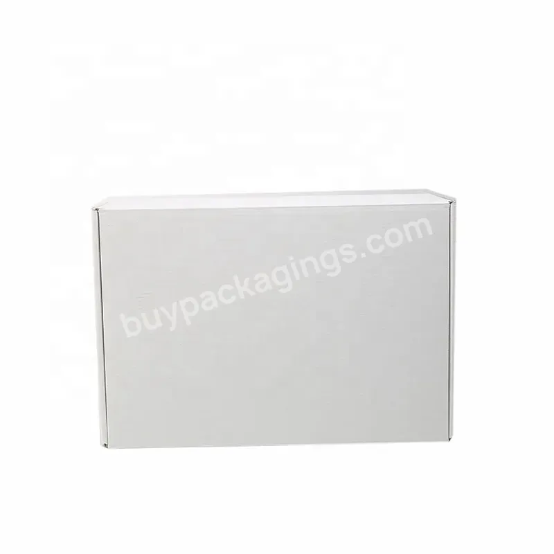 High Quality Eco-friendly Color Garment Packaging Corrugated Boxes Cardboard Kraft Paper Cosmetic Local Shipping Mail Box