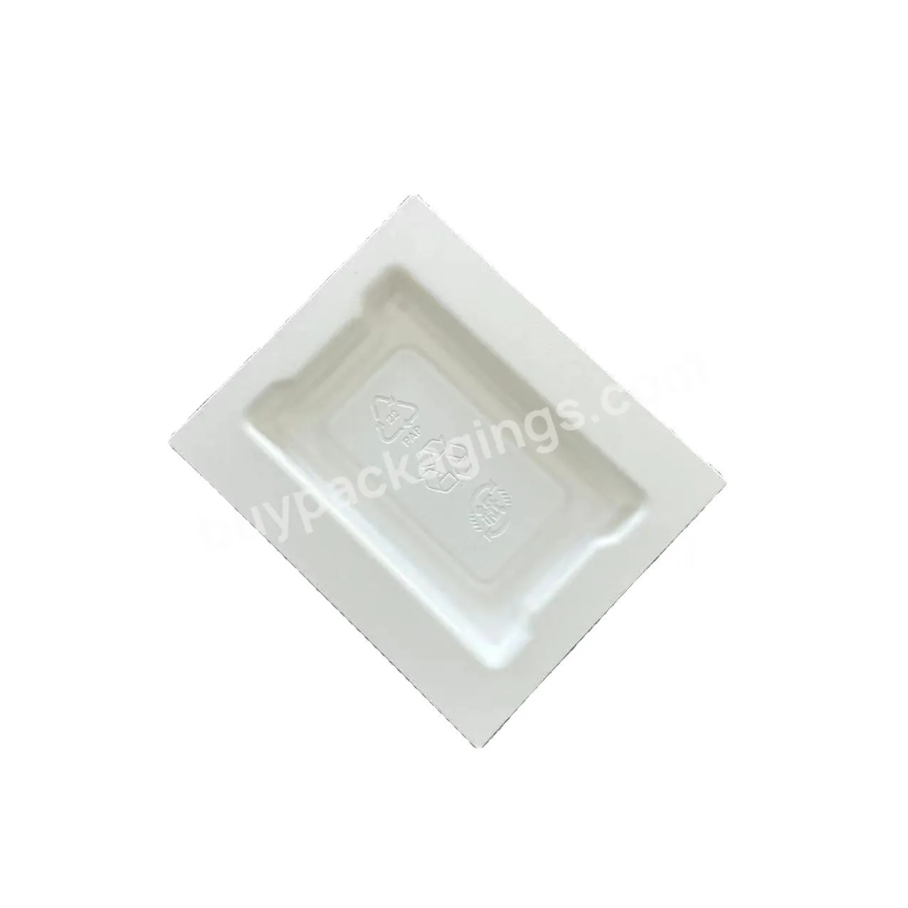 High Quality Eco Friendly Custom Wet Press Pulp Moulded Product Molded Insert Tray Paper Pulp Packaging Inner Tray