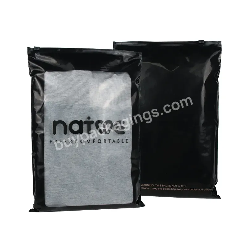 High Quality Eco Friendly Plastic Packaging Custom Own Logo Print Transparent Garment Clear Clothing Self Sealing Bags