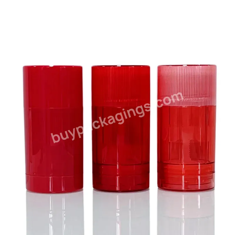 High Quality Empty Mini Custom Round Deodorant Stick Pink Red Blue Yellow 15g Mini Deodorant Stick For Skin Care