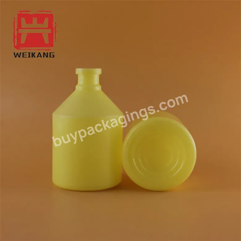 High Quality Eo Sterilization Pp Pe Material Bacteria Bottle Plastic Vaccine Bottle