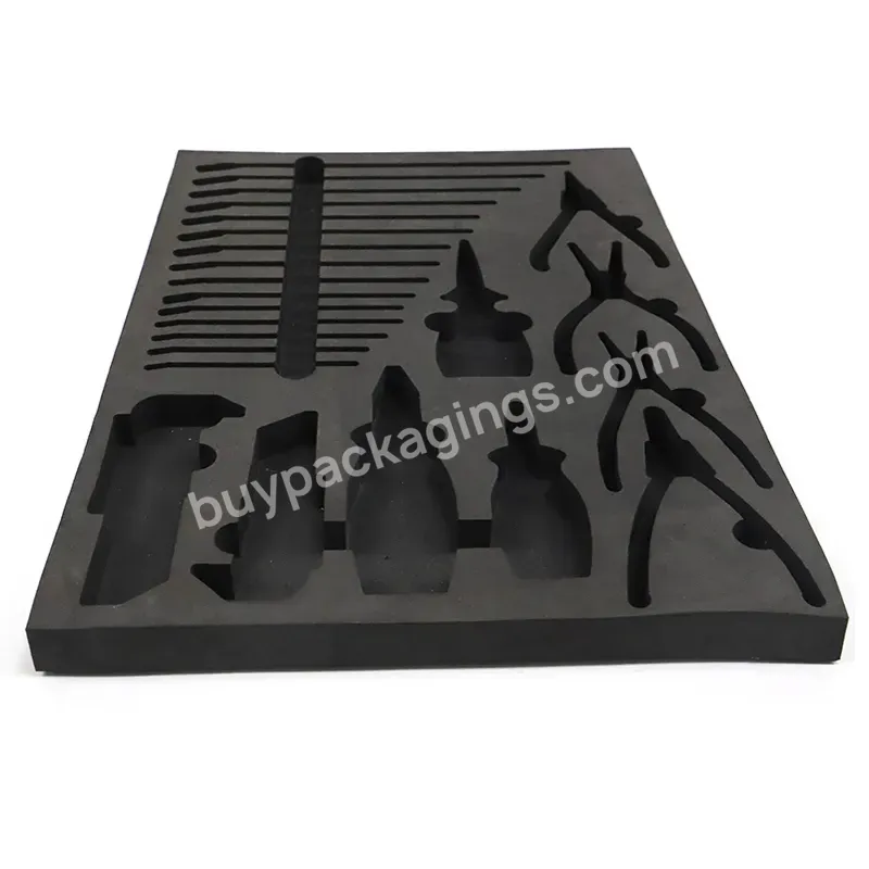 High Quality Eva Foam Inner Disc And Cnc Carved Eva Lining For Auxiliary Packaging