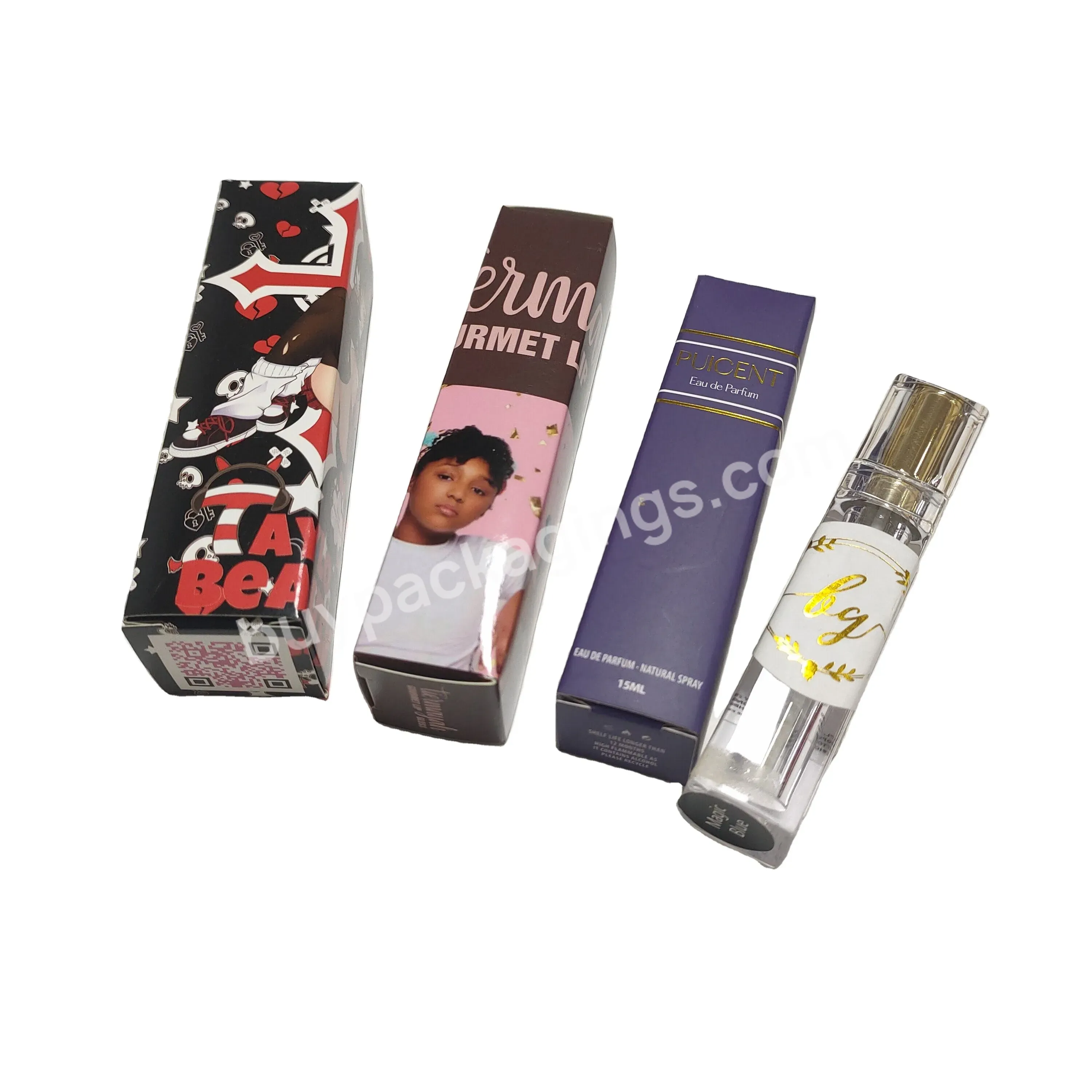 High Quality Exquisite Gift Box Cosmetics Lip Gloss Box Custom With Logo