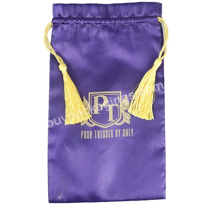 High Quality Factory Price Customized Logo Recyclable Gift Bag Travel Bag Satin Drawstring Custom Color Design Satin Bag - Buy Satin Drawstring Bag,Recyclable Satin Pouch,Satin Gift Bag.