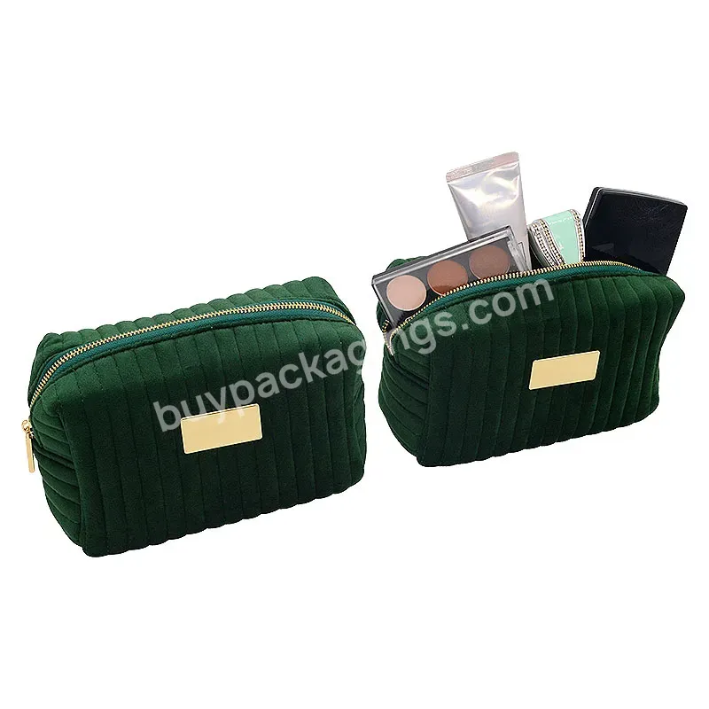 High Quality Factory Sale Makeup Storage Bag Mini Travel Makeup Bag Thread Velvet Cosmetic Pouch - Buy Makeup Storage Bag,Mini Travel Makeup Bag,Thread Velvet Cosmetic Pouch.