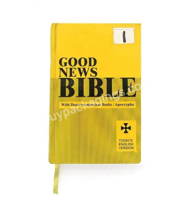 High Quality Factory Wholesale Hardcover Bible Books holy bible book printing for Church reading