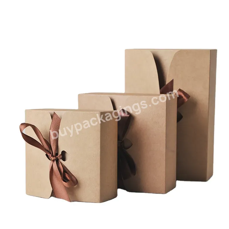 High Quality Foldable Packing Paper Box Kraft Paper Box Packaging