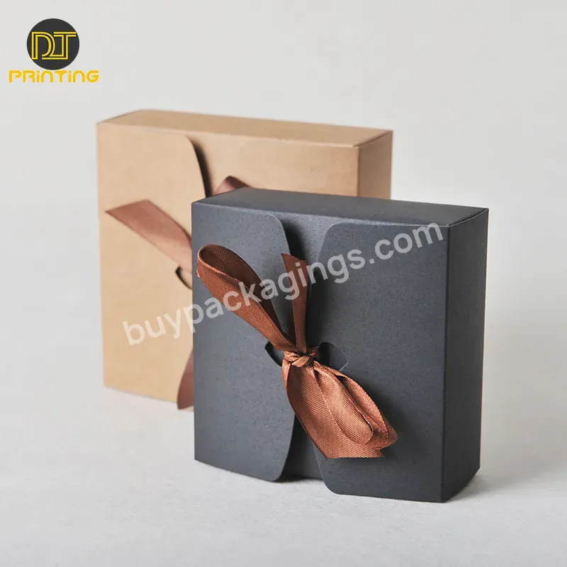 High Quality Foldable Packing Paper Box Kraft Paper Box Packaging