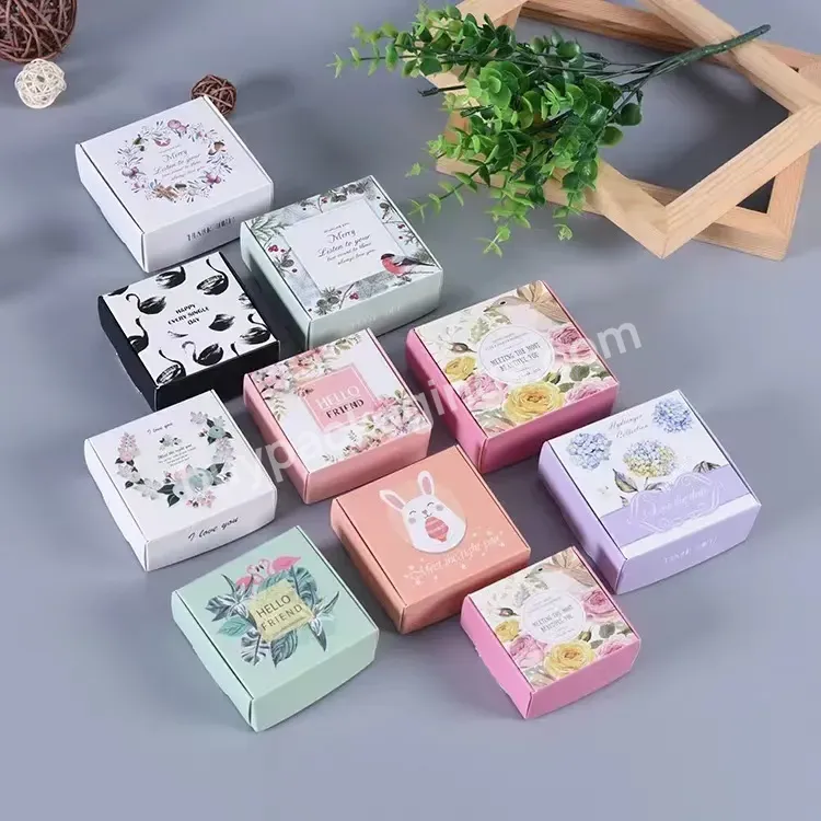 High Quality Folding Paper Boxes Custom Logos Cosmetic Box Beauty Packaging Corrugated Paper Box