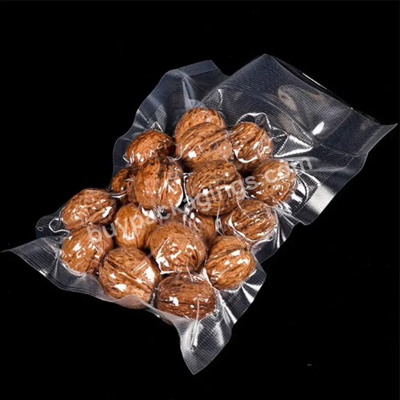 High Quality Food Grade Customized Printing And Size Heat Seal Plastic Vacuum Packaging Bag For Snacks Meat With Cheap Price