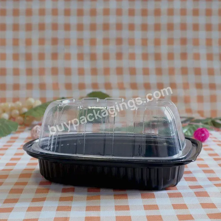 High Quality Food Grade Portable Disposable Roast Duck Packaging Takeaway Box Plastic Roast Chicken Container