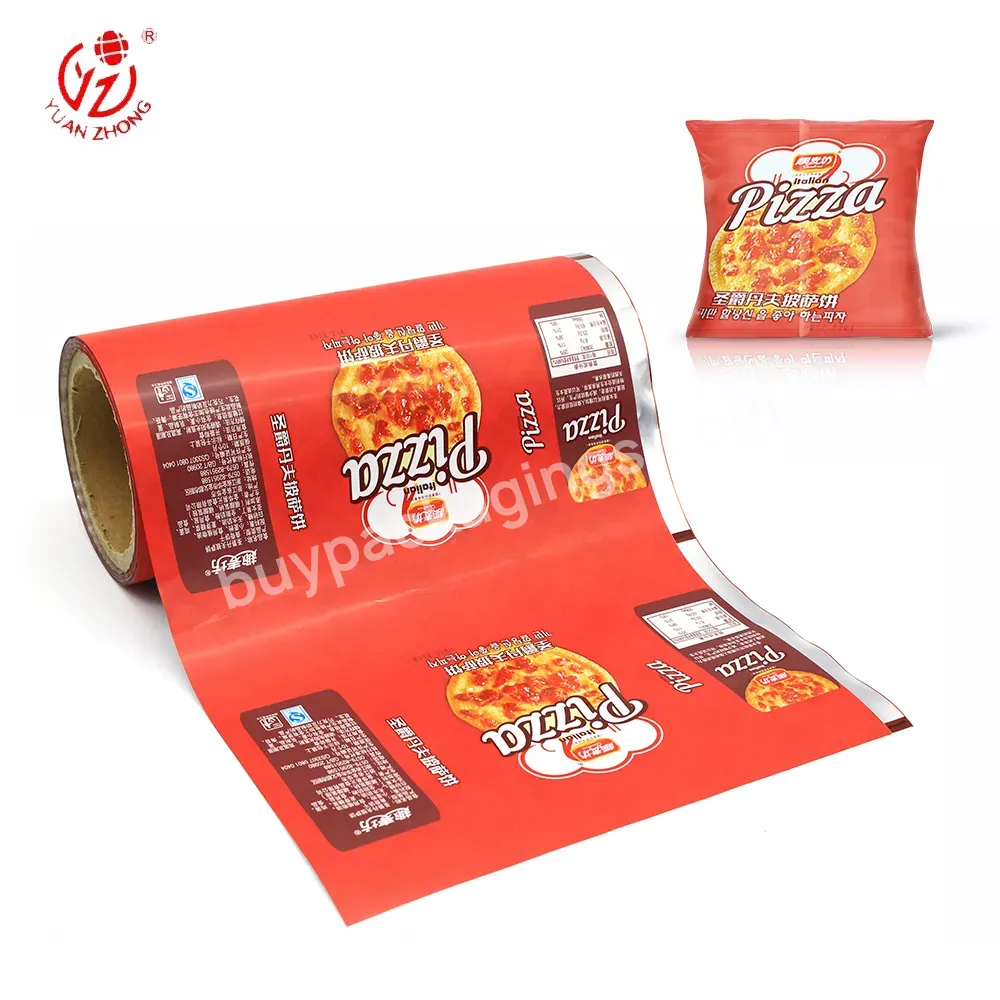 High Quality Good Price Custom Printed Design Biscuits Food Packaging Plastic Roll Film