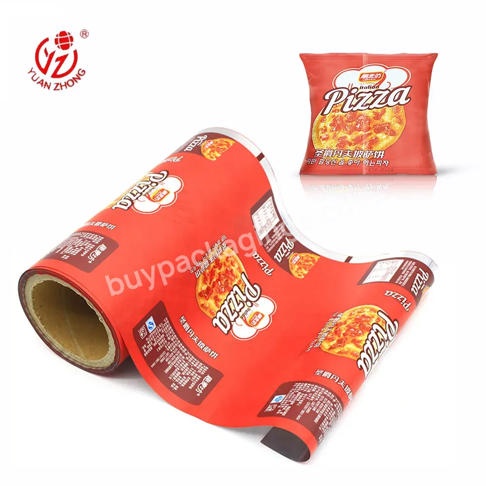 High Quality Good Price Custom Printed Design Biscuits Food Packaging Plastic Roll Film