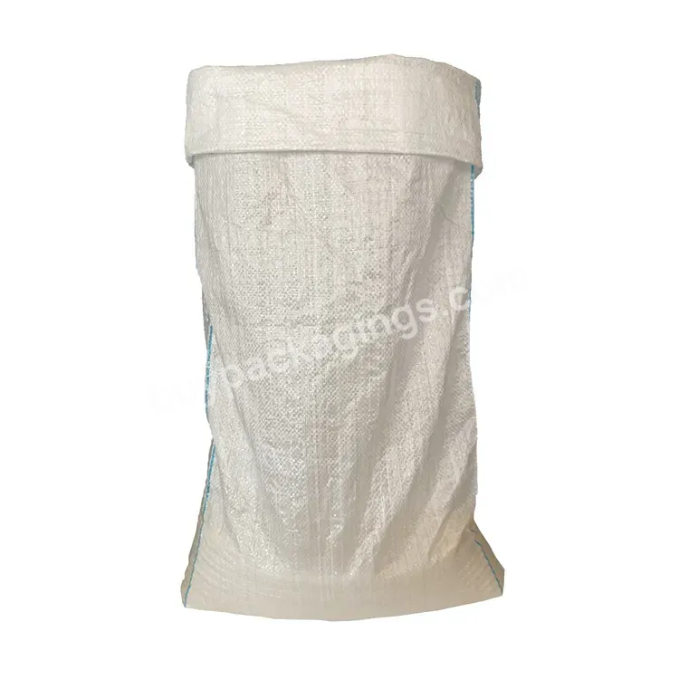 High Quality Good Price Flour Rice Sand Grain Feed Bag 10kg 25kg 50kg Packaging Bags Poly Pp Woven For Feed Chemical Fertilizer