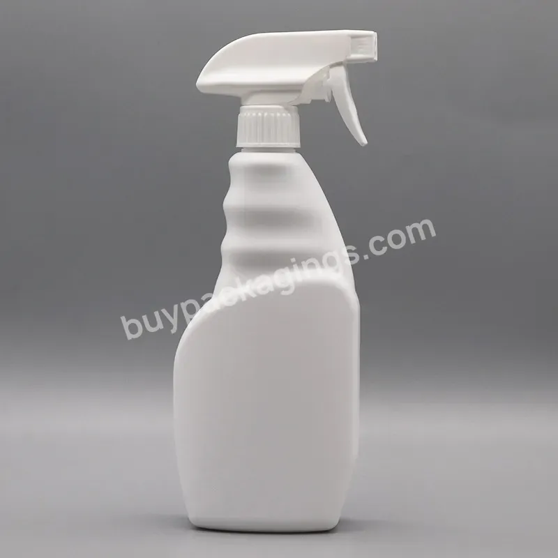 High Quality Hdpe 500ml 1000ml Washing Car Liquid Chemical Cleaning Agent Detergent Bottle Plastic Hand Trigger Spray Bottle