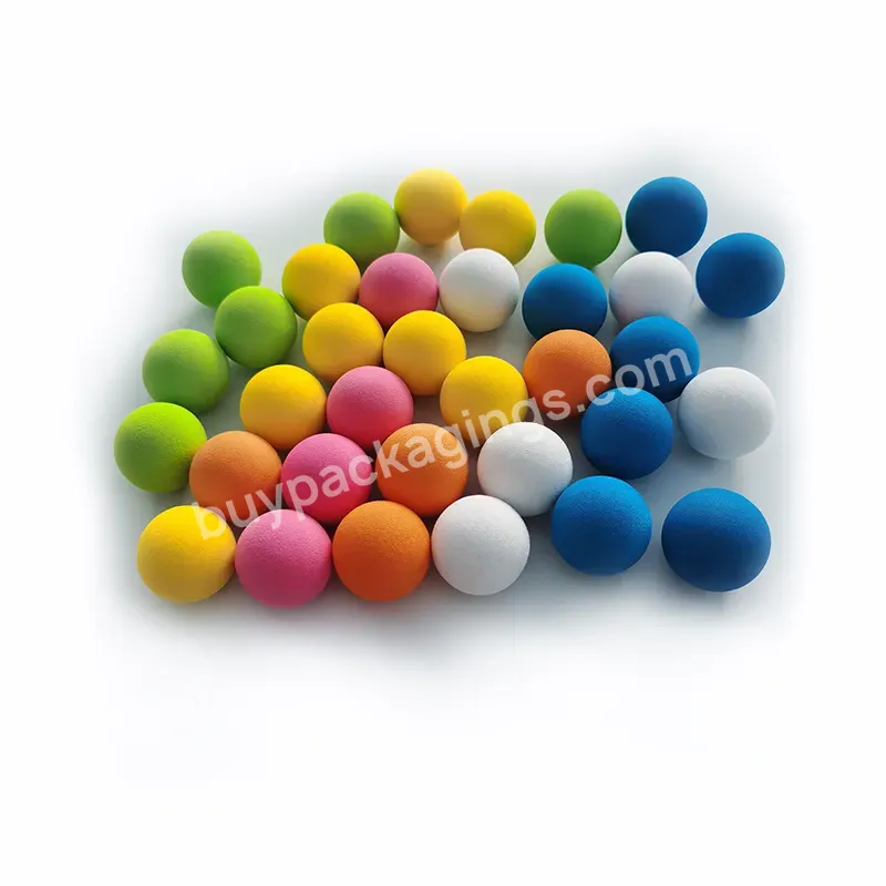 High Quality High Density Eva Foam Soft Rainbow Ball Pet Training Toy Ball Color Eva Foam Balls(40mm 1 Box Of 4500 Pcs) - Buy Eva Foam Ball,Pet Foam Ball,Color Foam Ball.