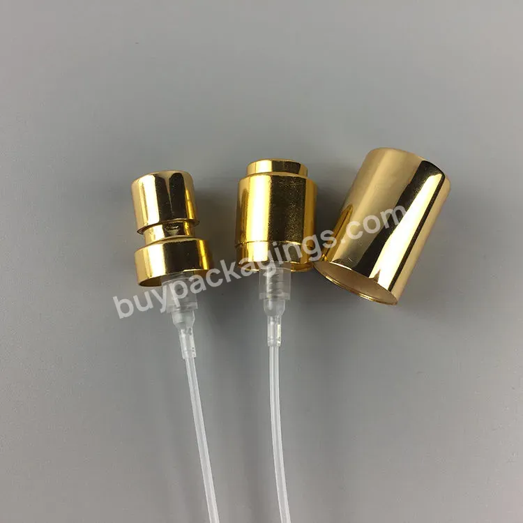 High Quality Hot Sale 15mm 18mm 20mm Aluminum Perfume Fine Mist Sprayer Atomizer For Glass Perfume Bottle