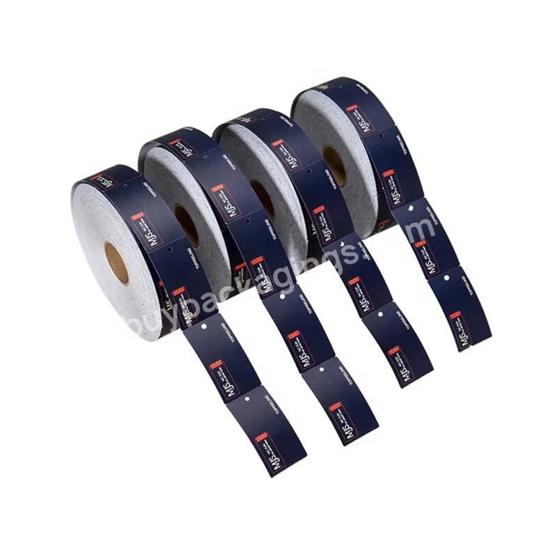 High quality hot sale eco friendly Individual Custom  roll garment tags  hang tag