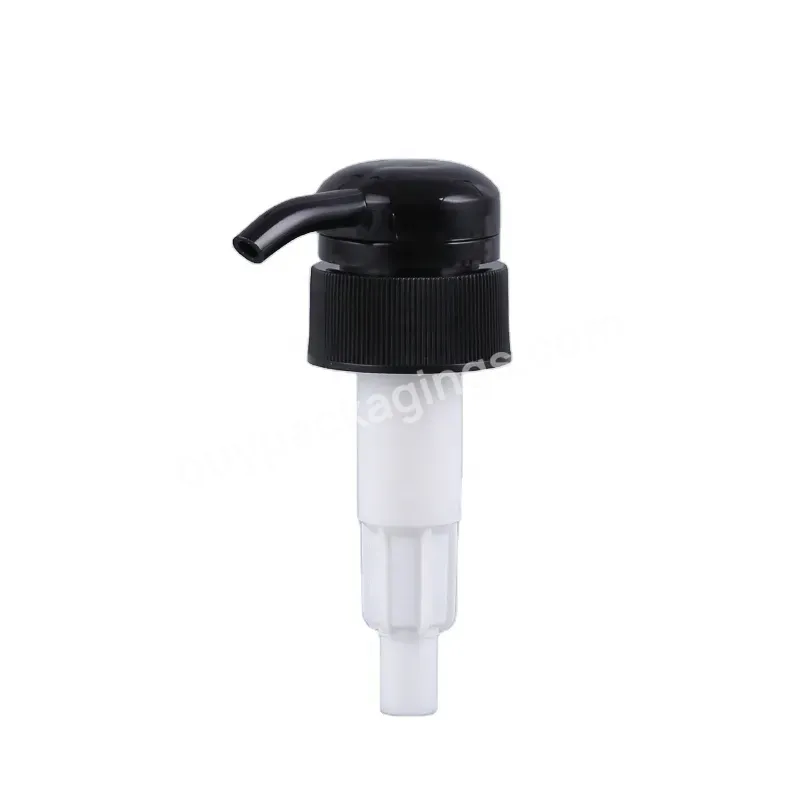 High Quality Household Portable 32 410 Plastic Screw Lock Black Hand Wash Liquid Lotion Pump