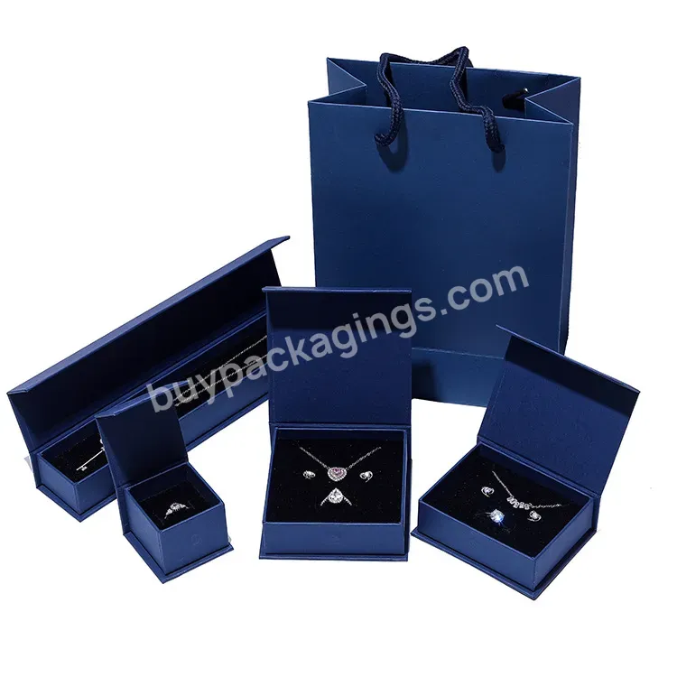 High Quality Jewelry Packaging Box Custom Insert And Color With Magnetic Paper Box