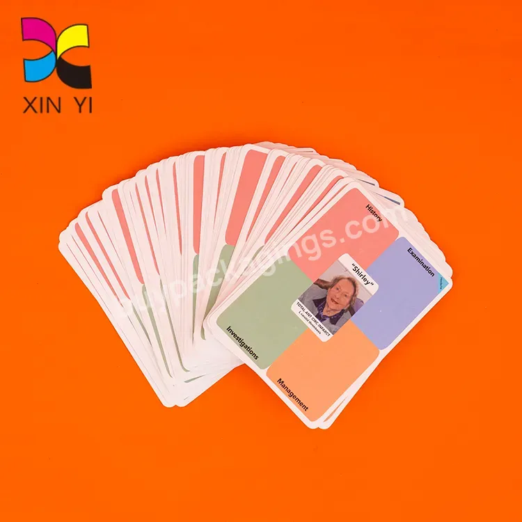 High Quality Kids Educational Cards Deck Pre-school Cards Flash Cards