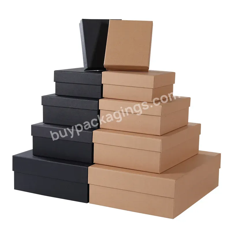 High Quality Kraft Paper Cylindrical Packaging Box