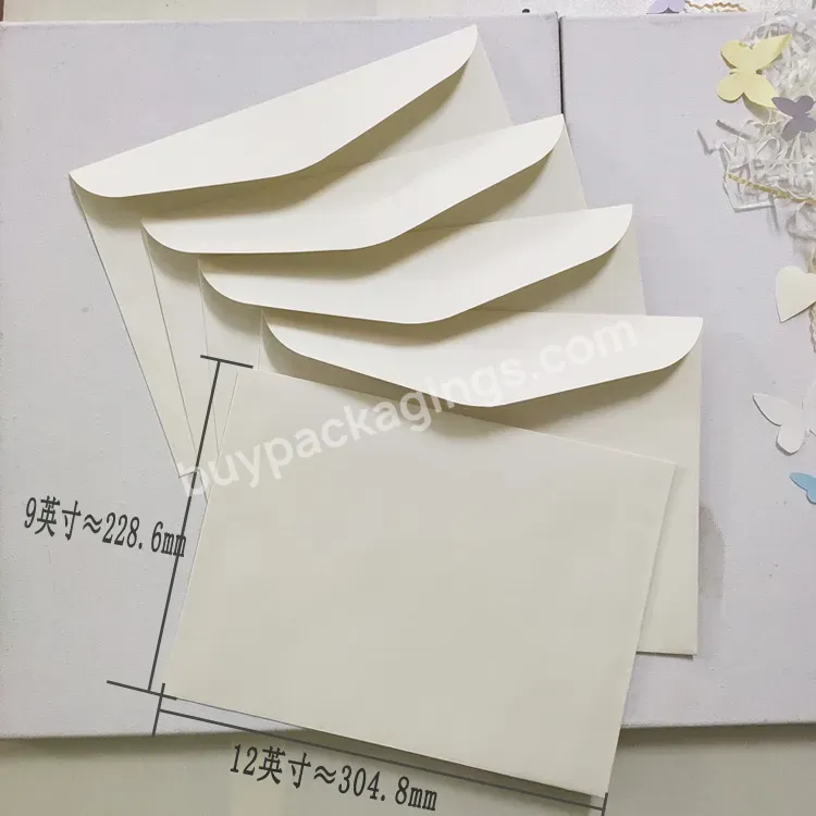 High Quality Kraft Paper Envelope Custom Classic Letter Envelope For Paper Gift Card Packaging