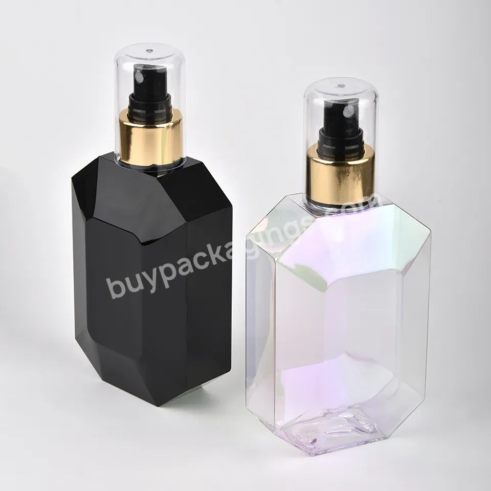 High Quality Lotion Packaging Petg Plastic Square Hand Soap Shampoo Liquid Detergent Unique Design Cosmetic Lotion Pump Bottle