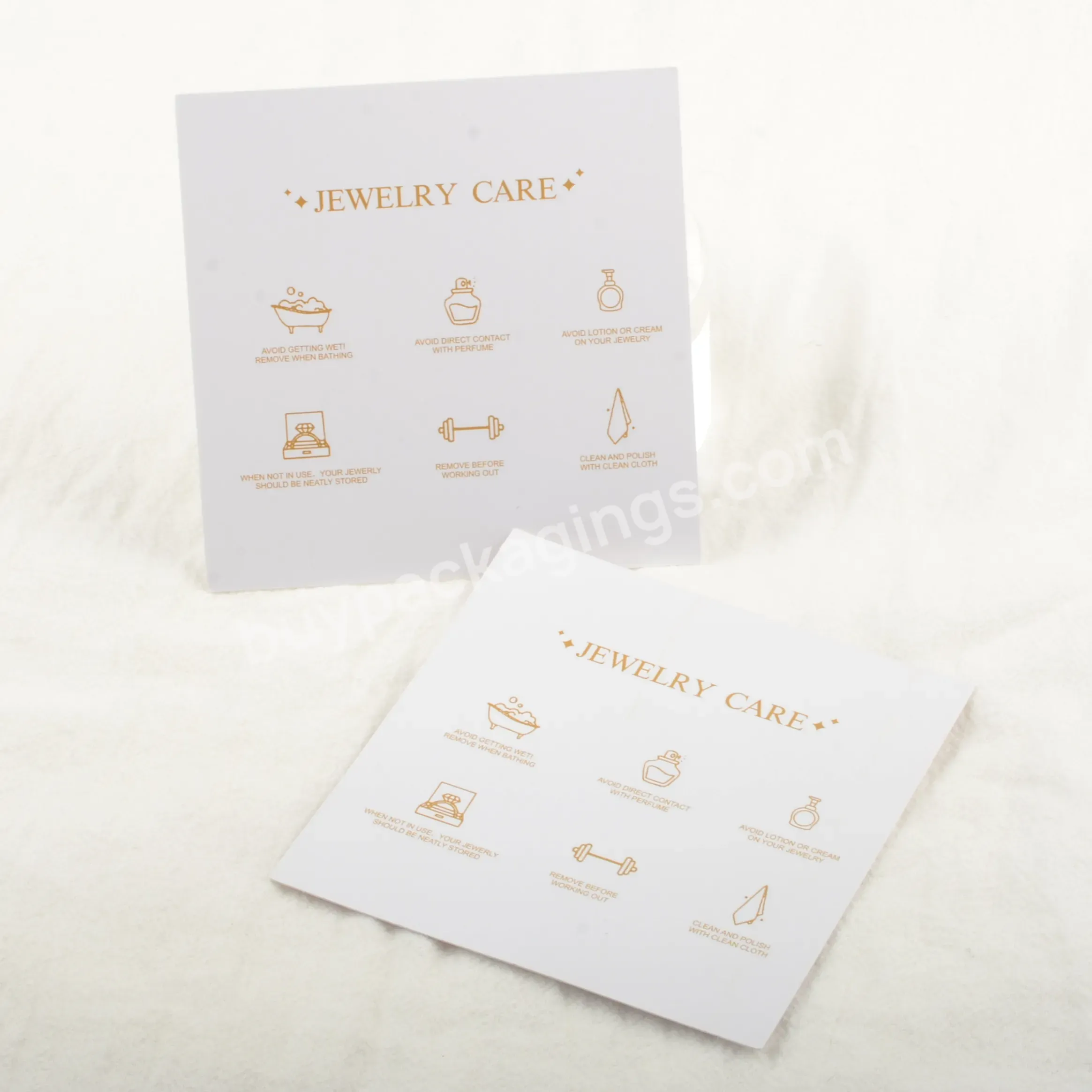 High Quality Low Moq Modern Types Paper Card Small Jewelry Card Customize Size Logo Print Hot Stamping Beautiful Packaging