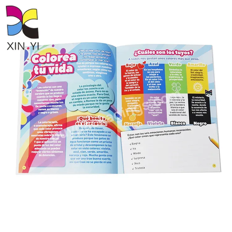 High Quality Low Price Softcover Perfect Binding Books Cheap Book Printing Brochure Print