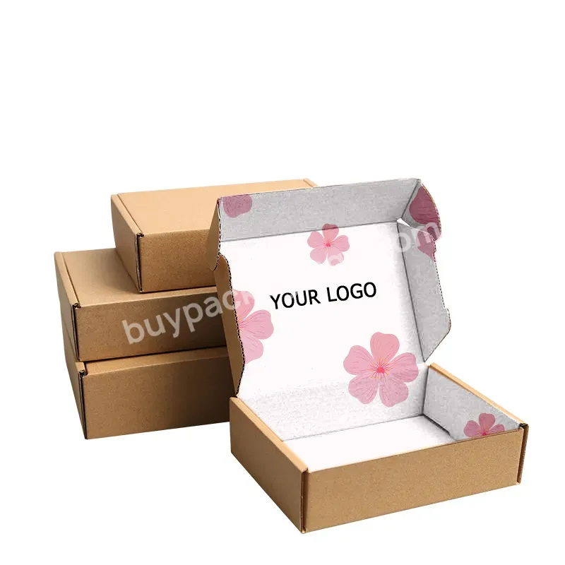 High Quality Luxury Custom Shipping Packaging Carton Kraft Cardboard Foldable Corrugated Shandong Gift Paper Box