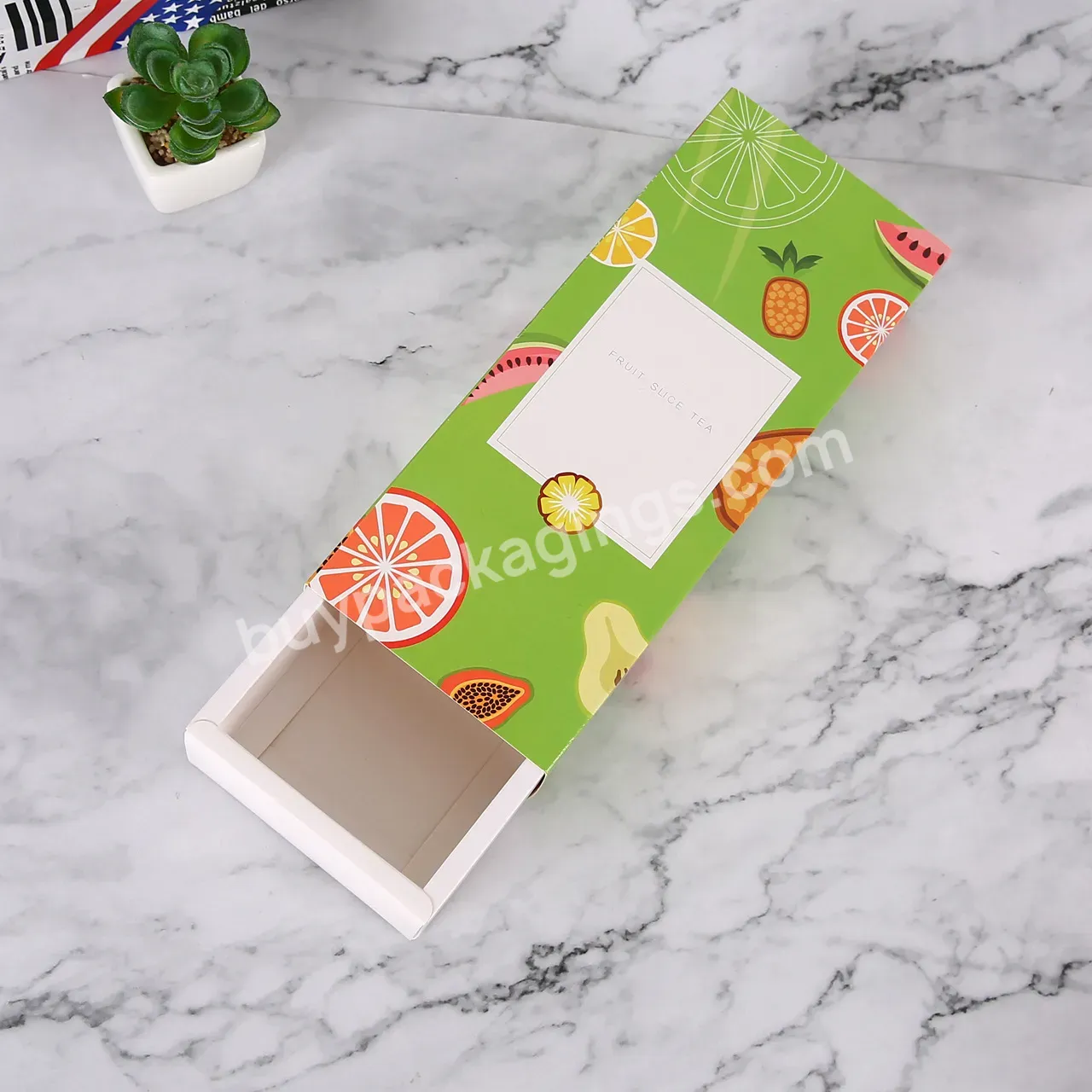 High Quality Luxury Custom Small Size Printing Card Paper Soap Packaging Drawer Box
