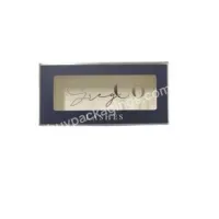 High Quality Luxury Eyelash Boxes With Window Custom Logo Packaging Eyelash Packaging Box