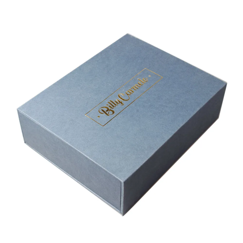 High quality luxury recycle Folding with magnetic cardboard clothes packaging paper box gift custom boxes