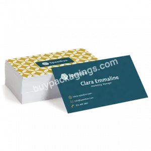 High Quality Matte Uv Printing Business Card With Own Logo Printing Service For Business Card Thankyou Crad Datang