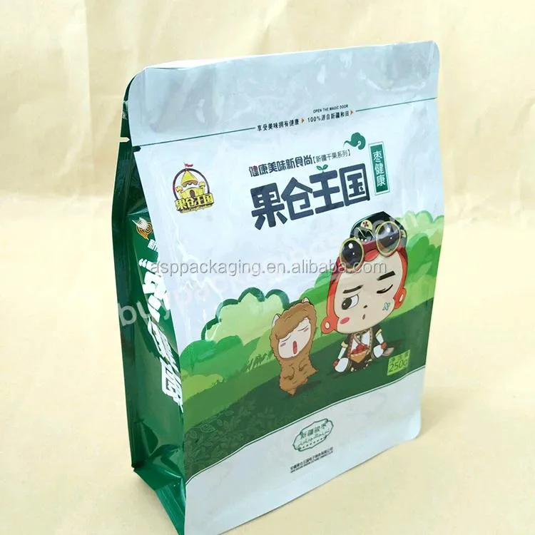 High Quality Mylar Bags Nut Bags Food Snack Packaging Resealable Zipper Bag