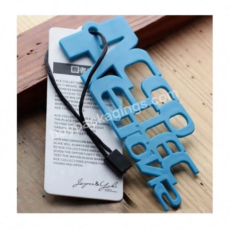 High Quality Oem Logo Plastic Pvc Swing Hang Tag