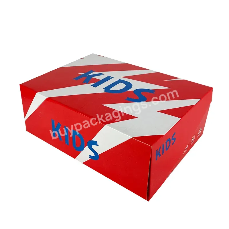 High Quality Packaging Boxes Mailing Box Gift Packaging Carton Corrugated Board Shoe Boxes With Custom Logo