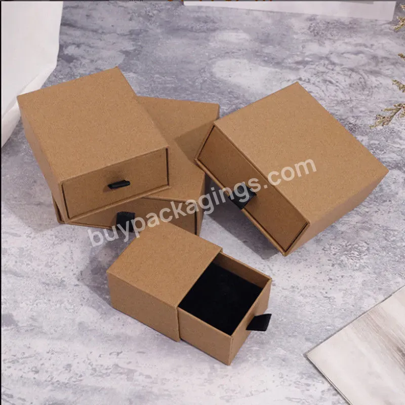 High Quality Packing Rings Necklaces Earrings Bracelet Custom Luxury Gift Custom Ring Box