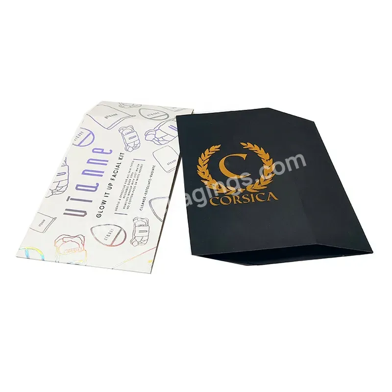 High Quality Paper Sleeves Custom Printed Paper Packaging Sleeve Folded Paper Packaging Box