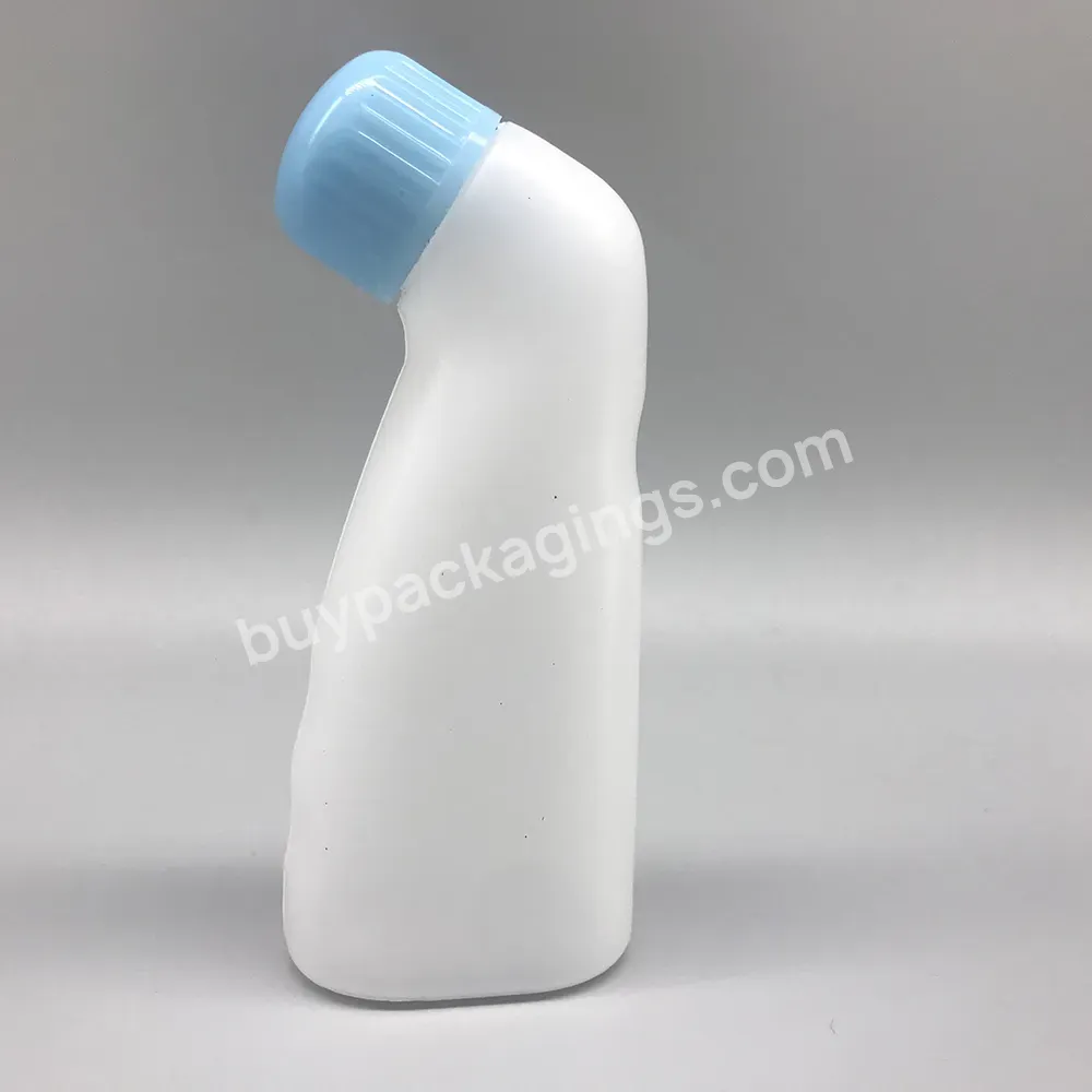 High Quality Pe 100ml 85ml Plastic Curve Medicine Liquid Plastic Sponge Applicator Bottle With Cap