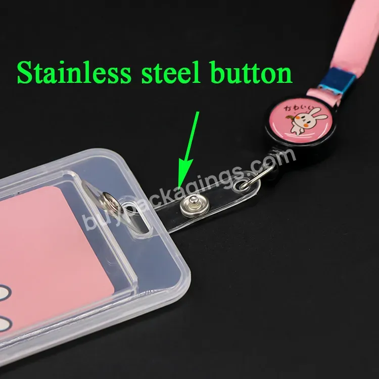 High Quality Plastic Credit Card Holders With Neck Lanyard Cute Cartoon Plastic Bus Card Case Key Holder Ring Business Card Case - Buy Business Card Case,Credit Card Holder,Plastic Card Holders With Neck Lanyard.