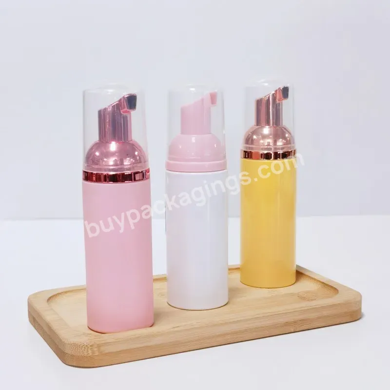 High Quality Plastic Foam Bottle 60ml Cosmetic Liquid Soap Dispenser With Foam Lotion Pump Bottle