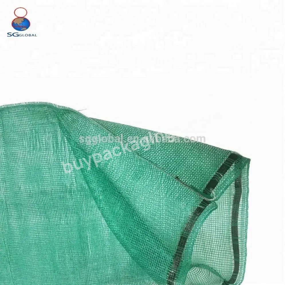 High Quality Pp Tubular Leno Mesh Bag For Onion Potato Vegetable And Fruits Bag Firewood Mesh Produce Bags For Potatoes Onions