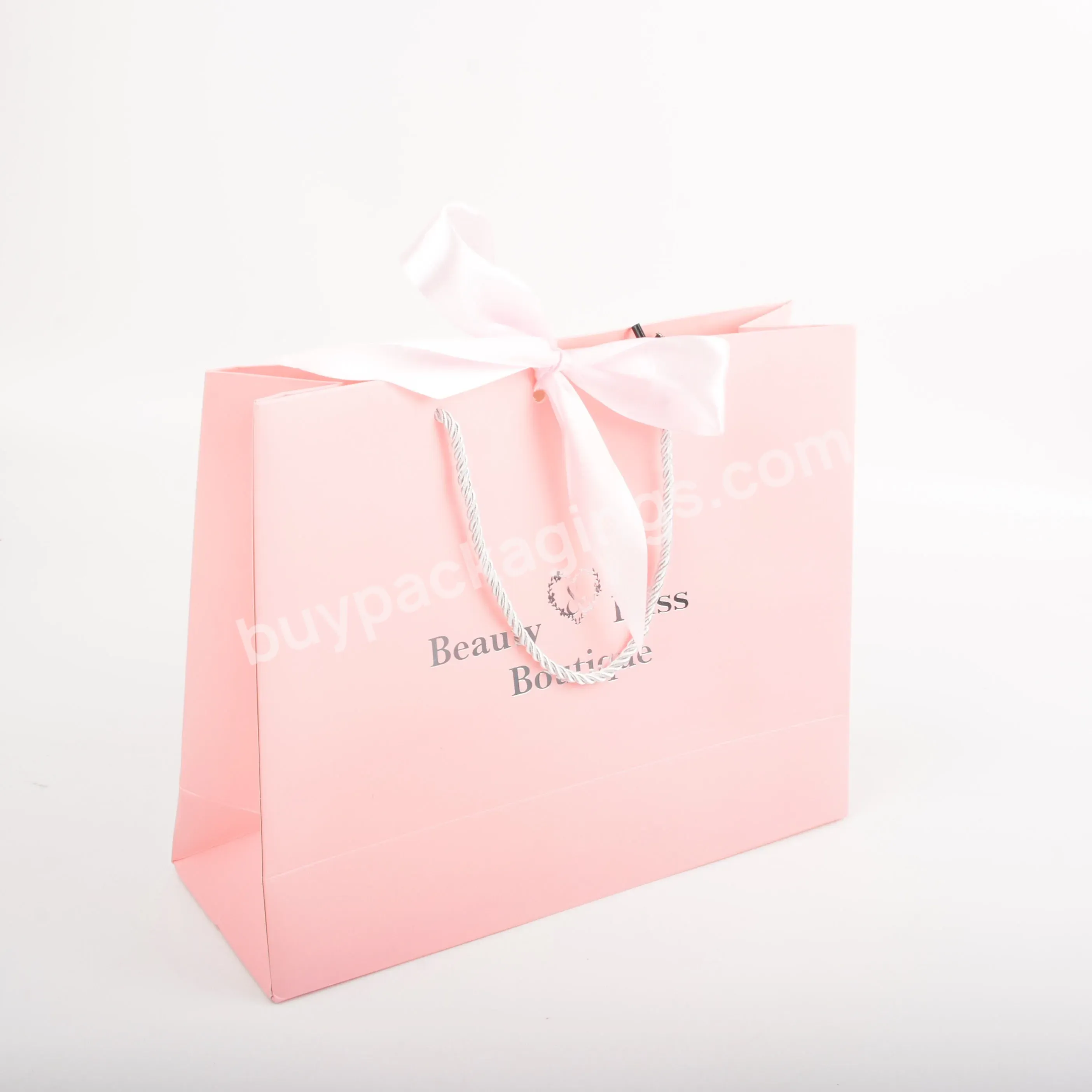 High Quality Printed Packaging Paper Bag Kraft Paper Bag Women's Gift Shopping Bag Packaging Jewelry