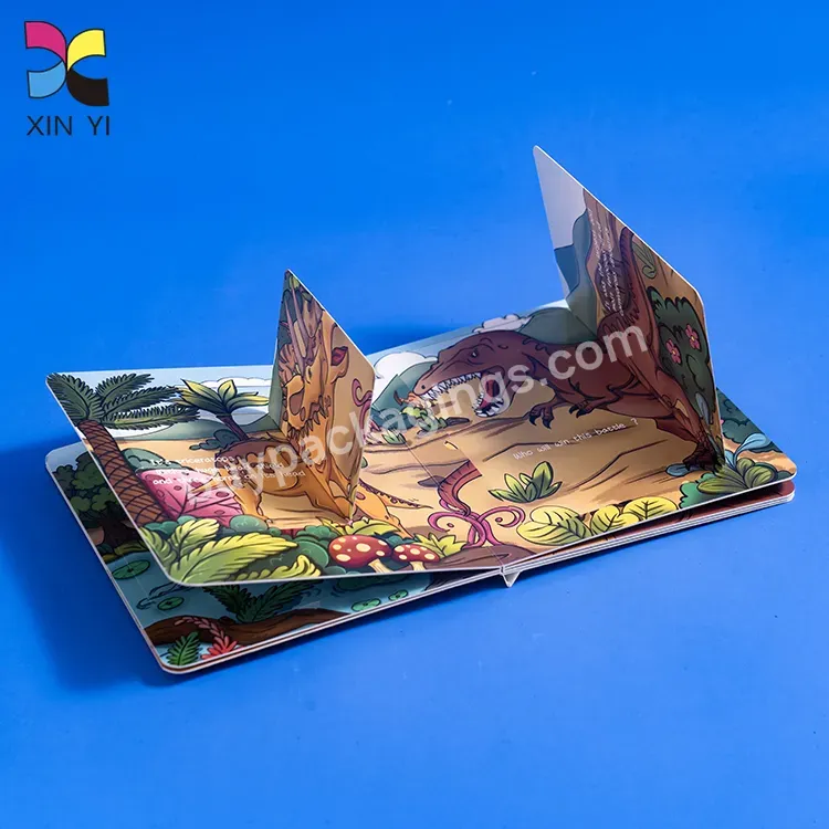 High Quality Printer Custom Cardboard Books Print School Baby Memory Board Book Printing Service