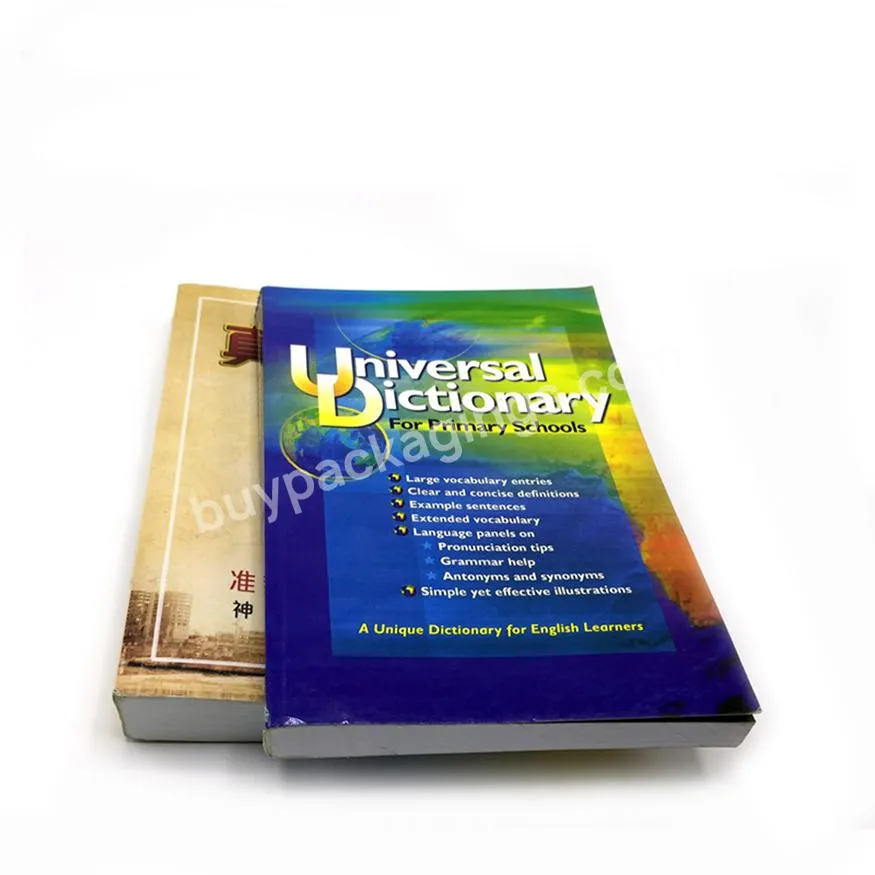 High Quality Printing Dictionnaires Hardcover Book Printing Custom Photo Booking Printing