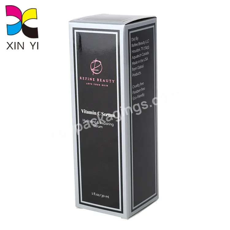 High Quality Promotional Item Foldable Eye Lash Paper Box Packaging 350g Paper Card Box