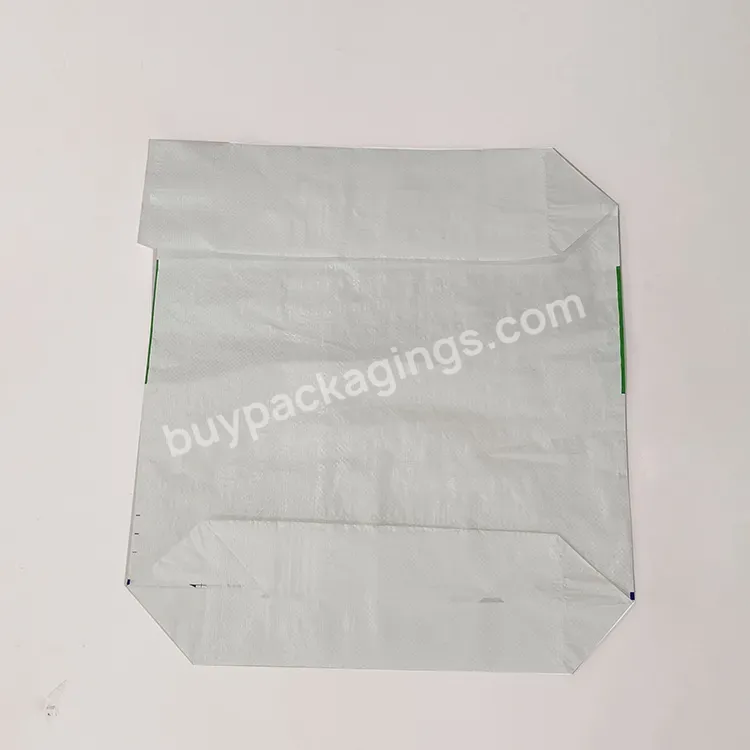 High Quality Recyclable Plastic Woven Bags Pp 25kg Cement Valve Bag